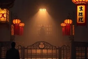 《海雾信箱》剧照，雾气中立在岸边的红色信箱